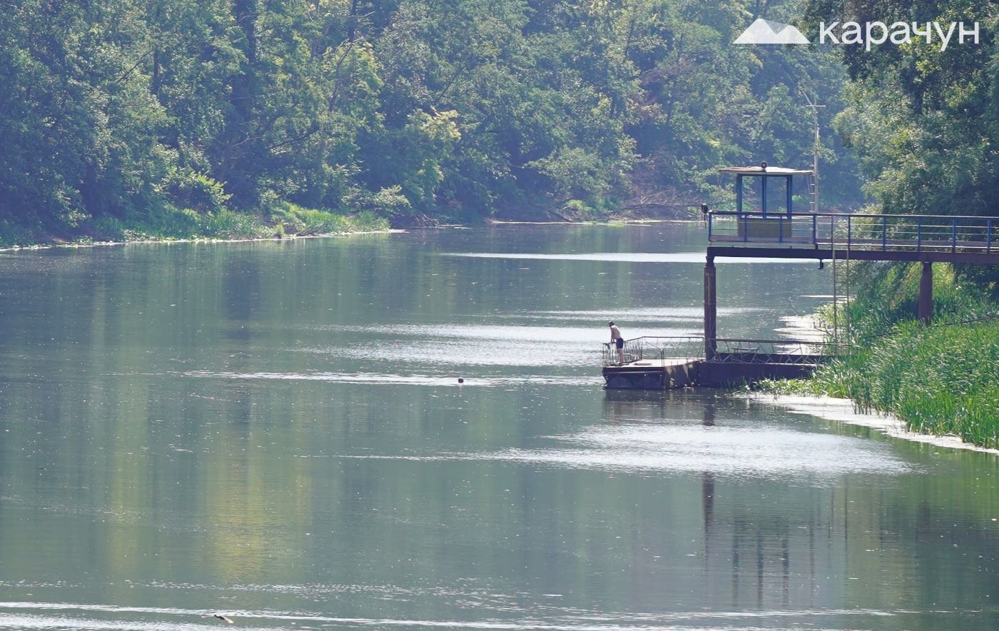 За бортом автомобіля - 41 градус. Люди рятуються від спеки як можуть