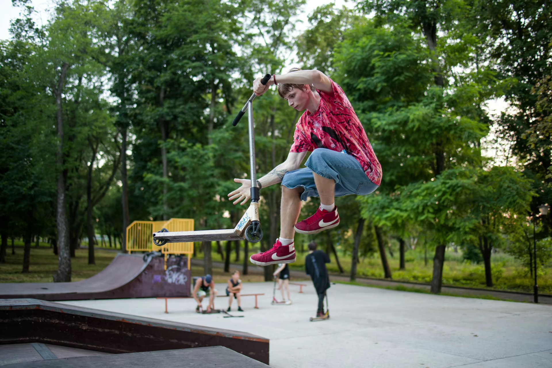 Краматорськ сьогодні — колишній парк Пушкіна, а нині Family park