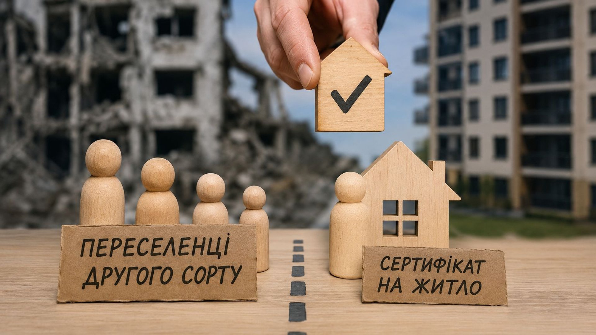 Переселенці другого сорту: за яким принципом влада «сортує» українців