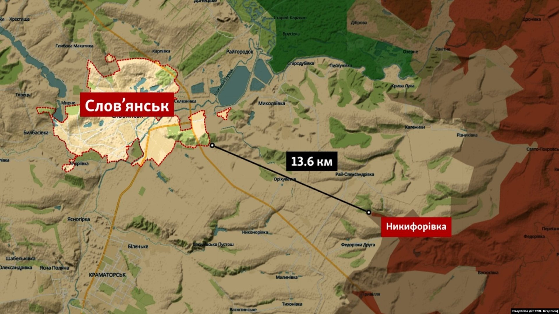 «Перспективи несприятливі»: Слов’янськ та Краматорськ – який план Росії?