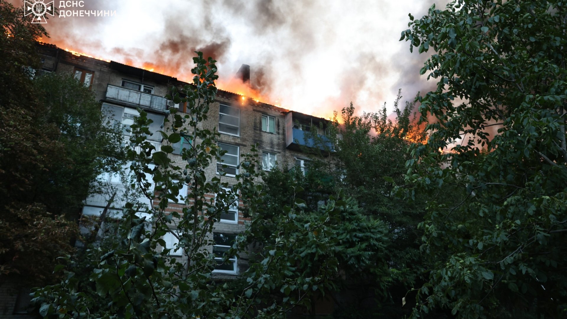 Пожежа у Краматорську: подробиці від рятувальників