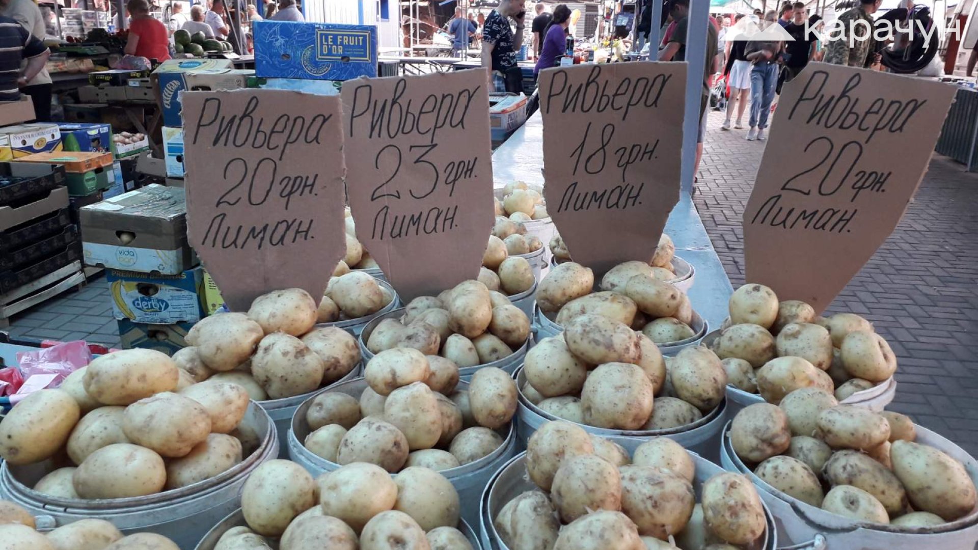 Ціни на картоплю у Слов'янську