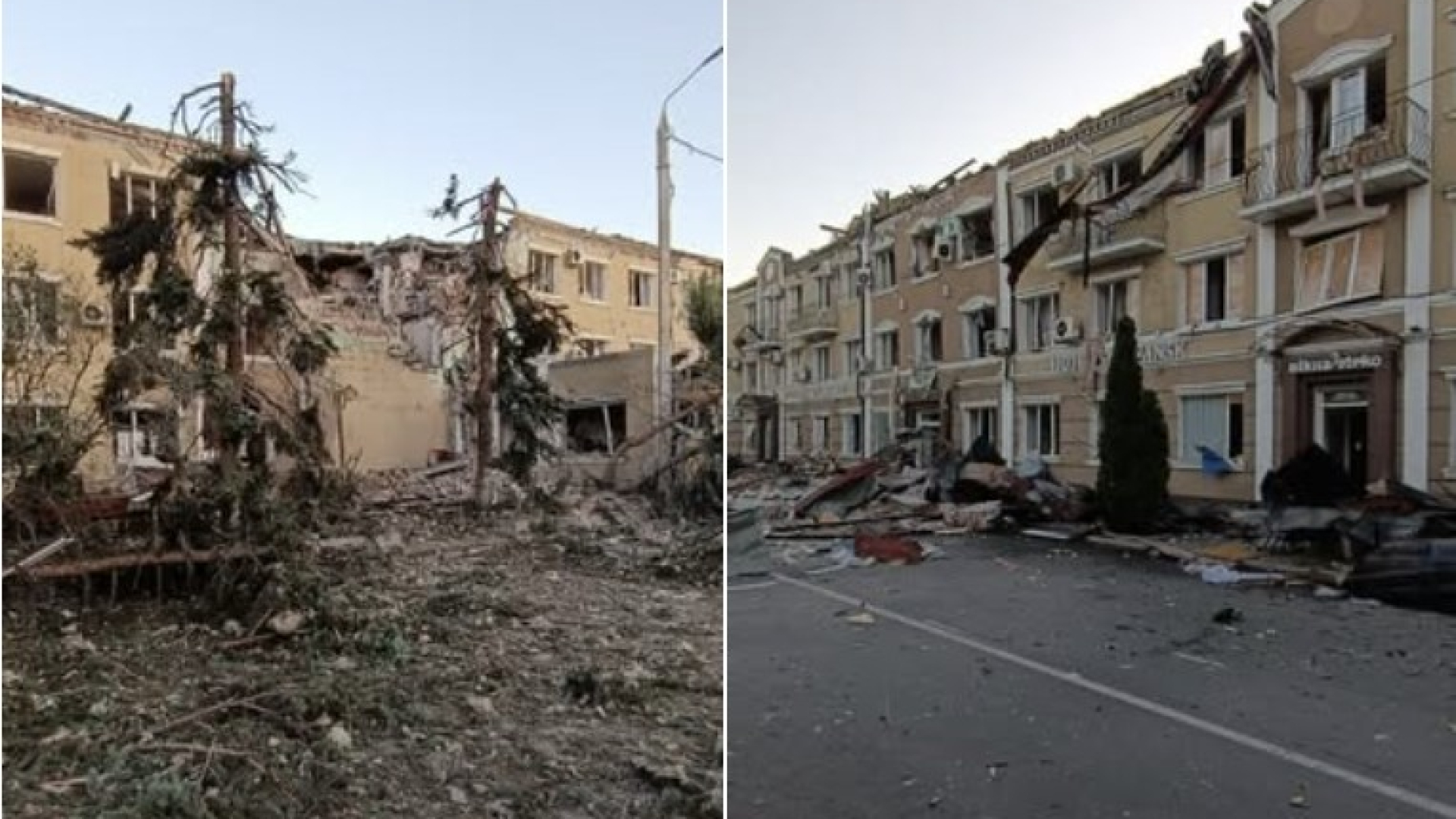 Під ударом центр Слов'янська: зруйновано готель «Слов'янськ» Під ударом центр Слов'янська: зруйновано готель «Слов'янськ»