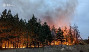 Пожежі під Святогірськом можуть бути перекваліфіковані на надзвичайну ситуацію військового характеру державного рівня  Пожежі під Святогірськом можуть бути перекваліфіковані на надзвичайну ситуацію військового характеру державного рівня
