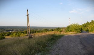 Спуск у Тетянівці - в бік Святогірська Завершується ремонт дороги на шляху до Святогірська