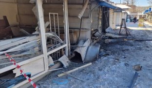 У Слов'янську під удар потрапив центральний ринок