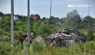 Зруйновані будинки у Богородичному Село Богородичне зруйновано майже повністю