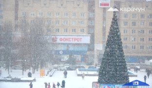 Соборна площа у Слов'янську Фото з архіву Карачуна