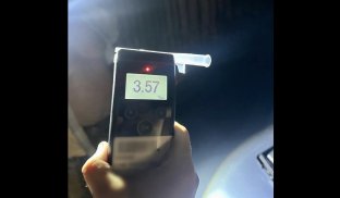 У Слов’янську водій «надув» у 18 разів більше за допустимий вміст алкоголю У Слов’янську водій «надув» у 18 разів більше за допустимий вміст алкоголю