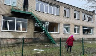 Пошкоджені будівлі у Слов'янську