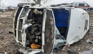 Маршрутка їхала у Слов'янськ