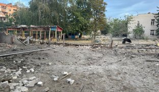 Центр Слов’янська знов під обстрілом: насліки