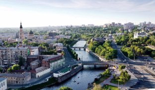 Росіяни вдарили по центральному району Харкова, пошкоджена поліклініка Росіяни вдарили по центральному району Харкова, пошкоджена поліклініка