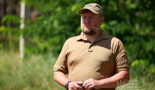 Начальник Святогірської військової адміністрації Володимир Рибалкін Святогірськ вже готується до зими