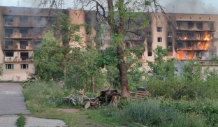 Вибухи під Слов’янськом: обстріляна промзона у Миколаївці Вибухи під Слов’янськом: обстріляна промзона у Миколаївці