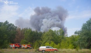 Гасили 8 днів. Під Святогірськом ліквідовано лісові пожежі Гасили 8 днів. Під Святогірськом ліквідовано лісові пожежі