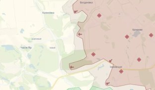Лінія зіткнення у Донецькій області Ситуація на фронті біля Часового Яру