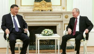 Лідери Китаю і Росії: Сі Цзіньпін та Володимир Путін Коли відбудуться переговори щодо припинення війни