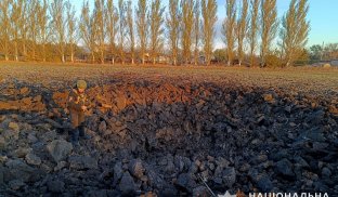 Поліцейські потрапили під російський обстріл Наслідки обстрілу на Донеччині