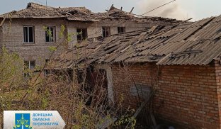 Наслідки російських обстрілів на Донеччині 9 квітня Російські війська сьогодні обстрілювали Слов'янськ