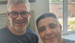 Арсен Мірзоян та Сергій Сметанкін у Слов'янську