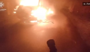 Рятувальники ліквідували загоряння автомобіля у Лимані