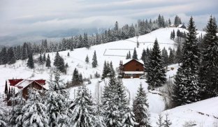 Краєвиди Карпат У Карпатах розпочинається зимовий сезон