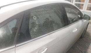 Обстріл Слов’янська: постраждала АЗС та автомобілі Обстріл Слов’янська: постраждала АЗС та автомобілі