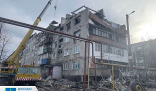 Російські війська здійснили обстріл Мирнограда