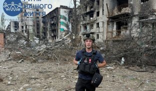 Нашому земляку, відомому волонтеру Владиславу Самусенку надали почесне право відкрити матч Шахтар — Динамо
