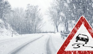 У Слов’янську попередили про ожеледицю на дорогах На дорогах ожеледиця — будьте максимально уважними