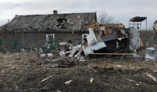 Наслідки обстрілу на Донеччині Росіяни звадали ударів по Донецькій області
