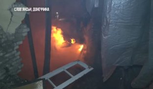 У Слов'янську на місці удару по школі триває пошукова операція Точні наслідки ударів будуть відомі пізніше