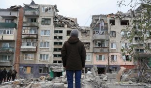 Наслідки обстрілів у Слов'янську Друга річниця повномасштабного вторгенння