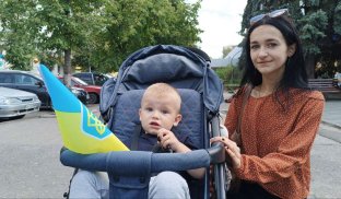 У Слов’янську відзначали День Державного прапора Відбулась символічна акція