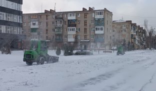 Сніг у Слов’янську: фото рідного міста