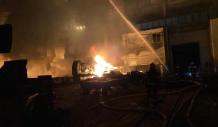 Наслідки обстрілу НКМЗ у Краматорську Росіяни стріляли по Краматорську