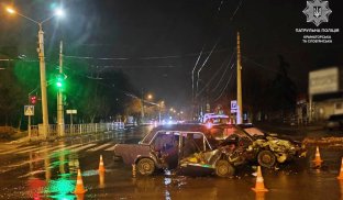 Зіткнення автівок у Краматорську ДТП у Краматорську