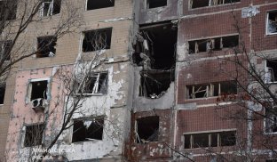 Наслідки обстрілу у Краматорську По Краматорську завдано удару