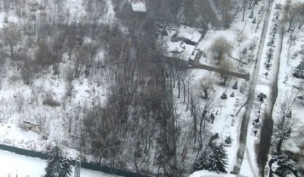 С высоты. Как сегодня в Славянске выглядит место, где вскоре должны построить «Эпицентр»