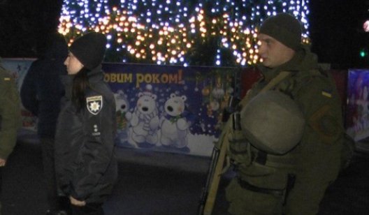 В Славянске встретили Новый год без криминала
