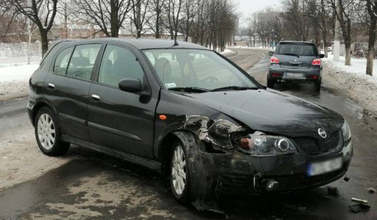 Как некоторые водители в Славянске отметили Новый год