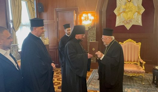 Єпископ зі Слов’янська очолив делегацію, яка виконала почесну місію у Стамбулі