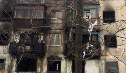 В Донецкой области газовый баллон взорвался в квартире 4-этажного дома