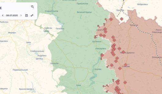 Росіяни активно наступають на кількох ділянках фронту в Харківській області Росіяни активно наступають на кількох ділянках фронту в Харківській області