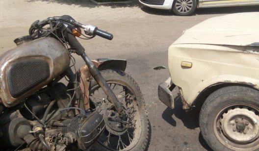 В Славянске произошло ещё одно ДТП, в котором пострадал мотоциклист