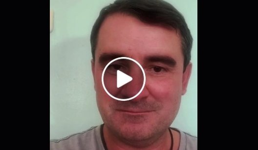 Вадим Лях записал видеообращение из инфекционного отделение