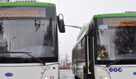 В Славянске вышли в рейс два новых троллейбуса