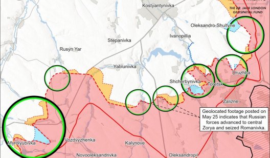 Росіяни ліквідували українську "кишеню" біля Торецька: як це позначиться на долі Костянтинівки - ISW Росіяни ліквідували українську "кишеню" біля Торецька: як це позначиться на долі Костянтинівки - ISW
