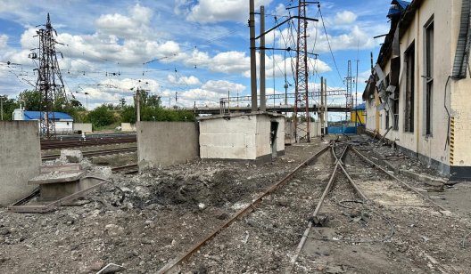 Росіяни атакували залізничну інфраструктуру Донеччини: наслідки